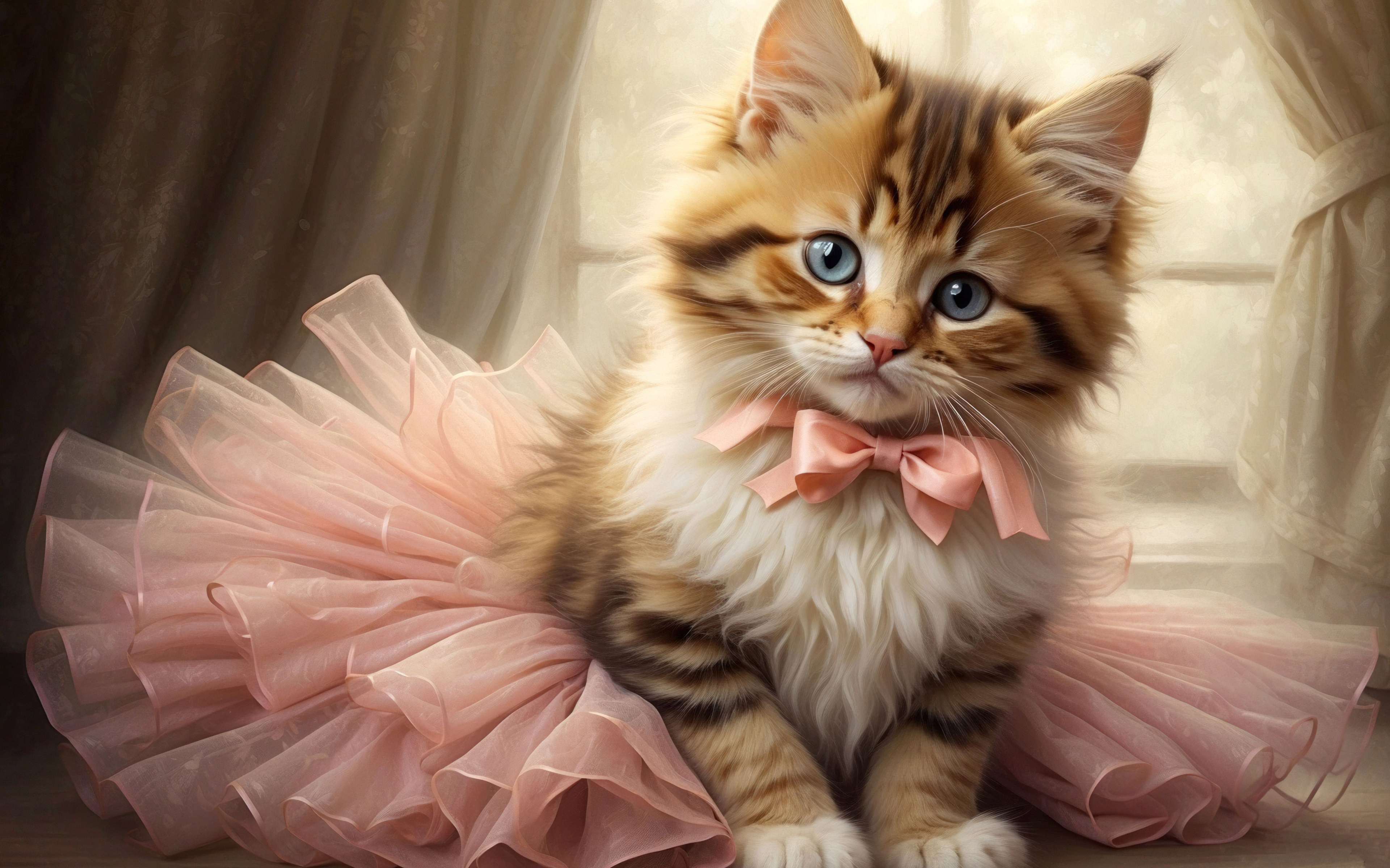 kitten ai art 3840x2743 23513